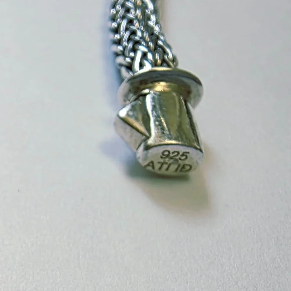 ANNIKA WITT Sterling Silver Semiprecious Stone Chain Bracelet - Picture 11 of 15